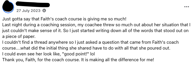 The Coach Course